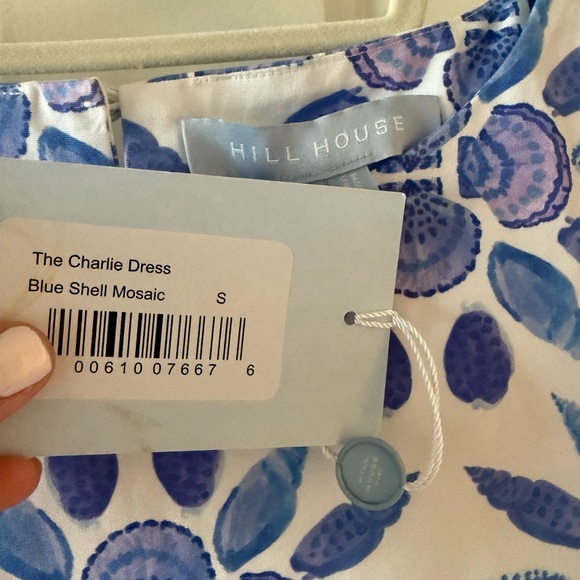 Hill House Blue and White Floral Mini Dress - Picture 2 of 7